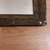 Mercury mirror napoleon iii era, circa 1860 30x36cm
