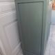 Vintage Parisian sideboard re-enchanted in smoky green