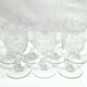 Baccarat – 7 verres à vin blanc Nancy