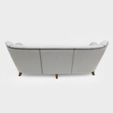 Attributed Guglielmo Ulrich Art Deco Italian Velvet Sofa, 1940s