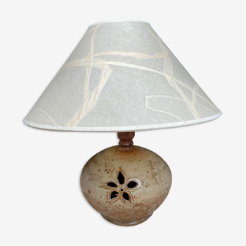 Lampe de chevet en grès