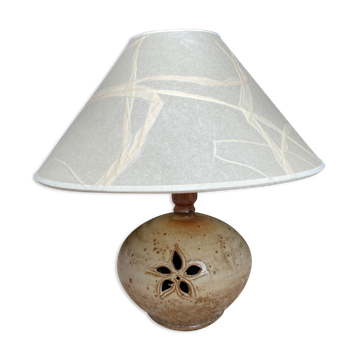 Lampe de chevet en grès