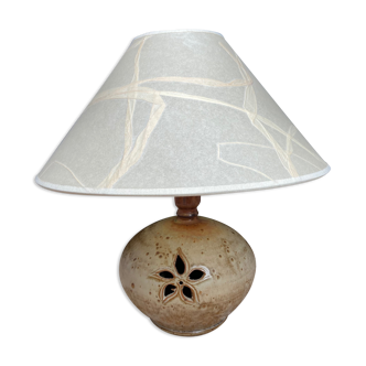 Sandstone bedside lamp