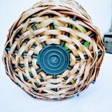 Demijohn dressed in wicker