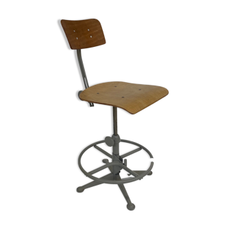 Friso Kramer industrial drawing chair for Ahrend de Cirkel ca 1960