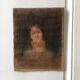 Bucolic old portrait painting