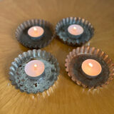 Lot of old tart molds