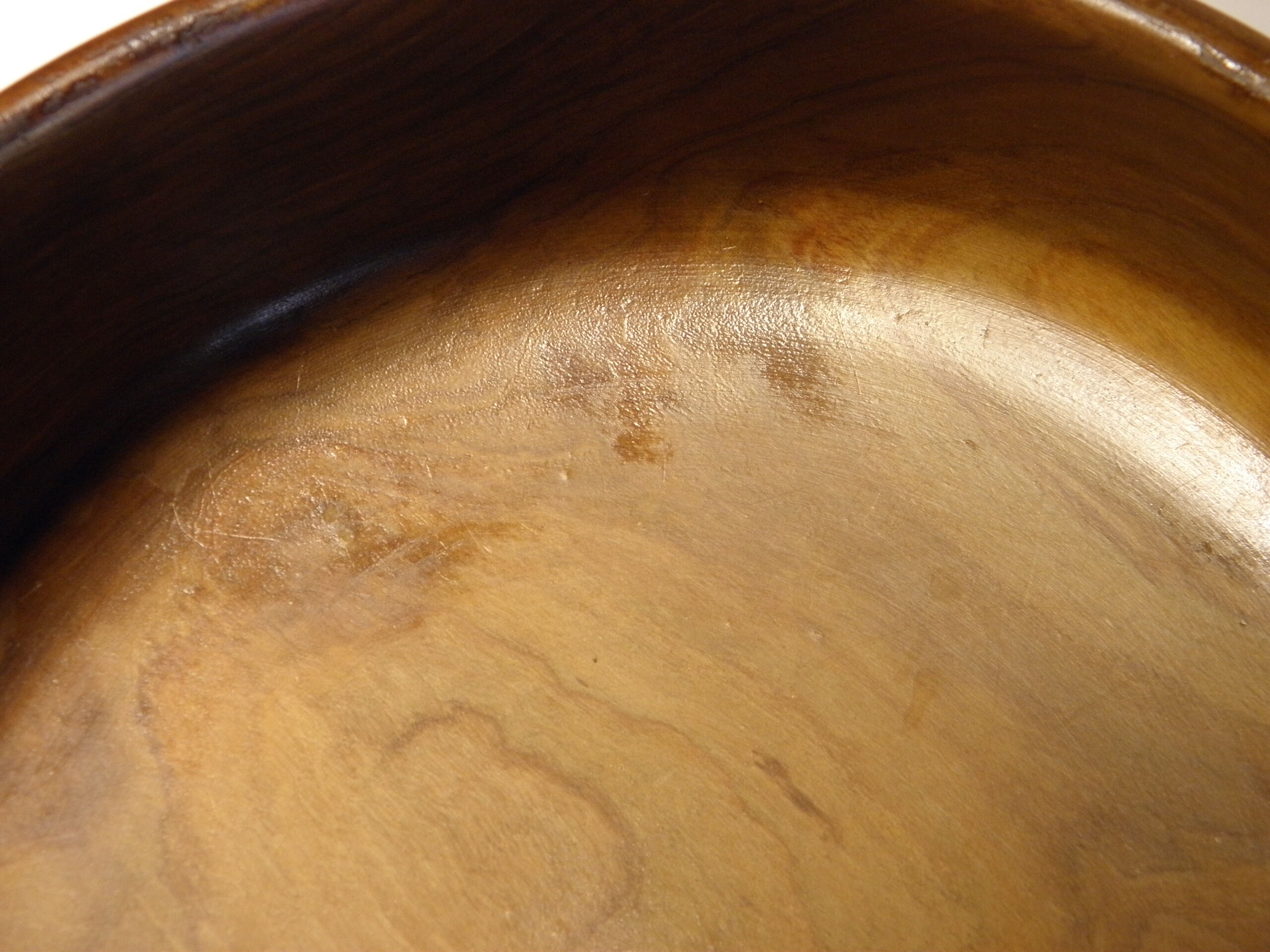 Coupe saladier en olivier 21 cm