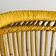 Vintage rattan basket, Italy, 1960s