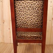 Fauteuil époque empire en acajou