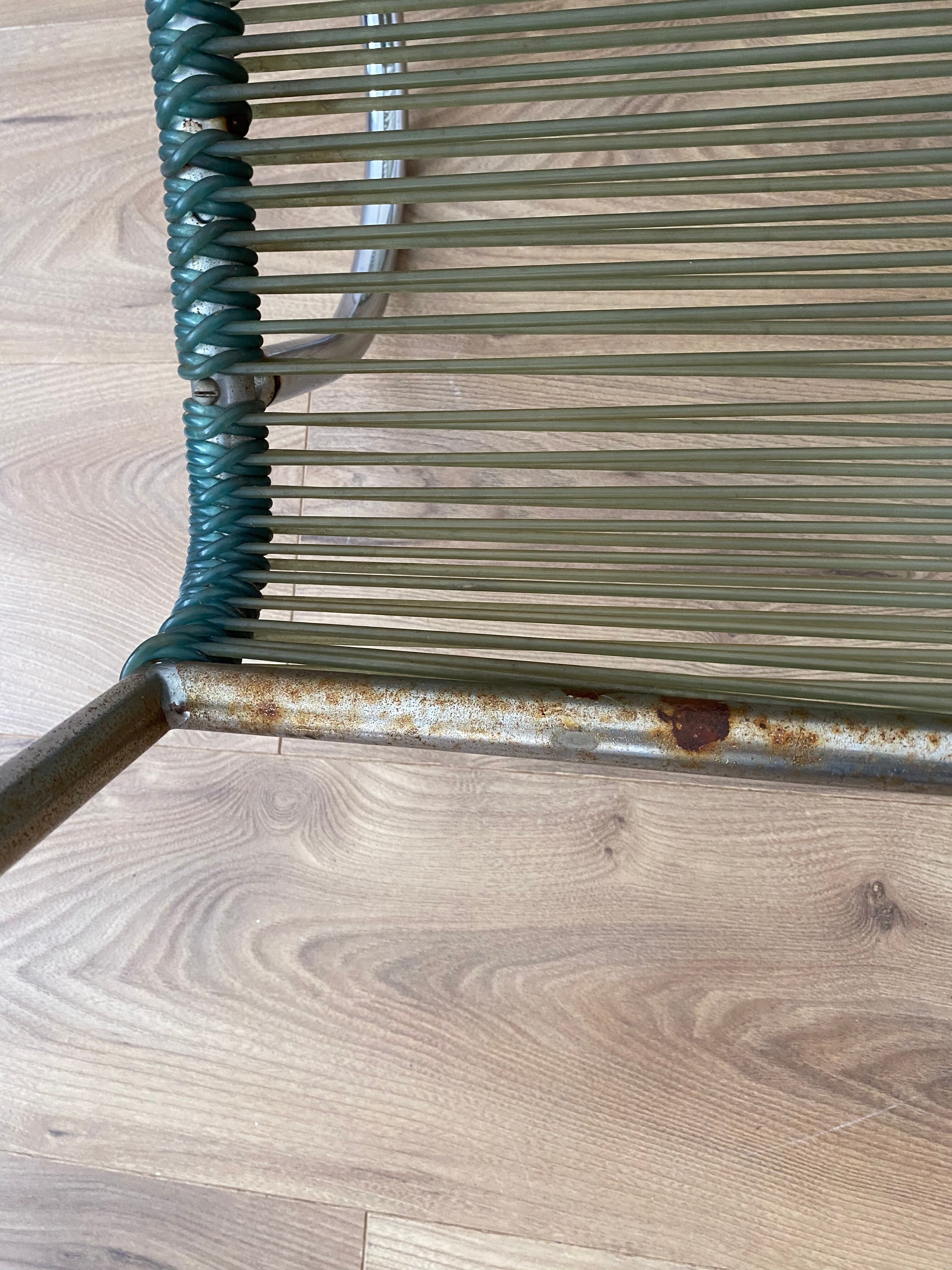 Vintage scoubidou armchair