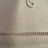 Old embroidered sheet. J F