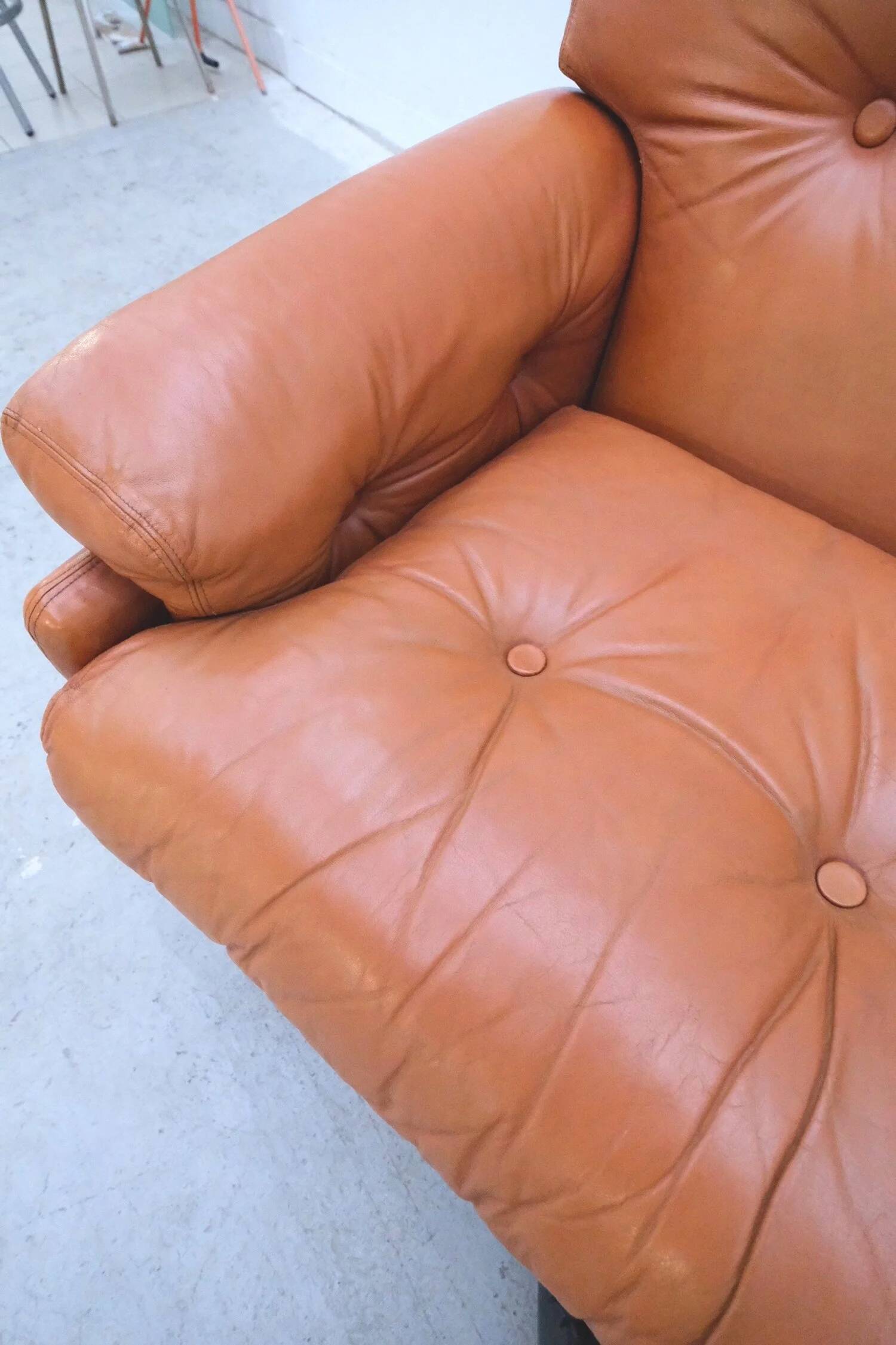 Pair of "Coronado" armchairs by Afra & Tobia Scarpa for B&B Italia, Italy 1970