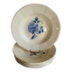 7 vintage deep plates in earthenware from Digoin Sarreguemines