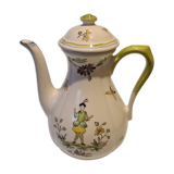 Longchamp ceramic coffee maker grotesques decorations