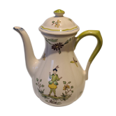 Longchamp ceramic coffee maker grotesques decorations
