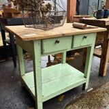 Meuble d’atelier vert