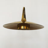 Swedish Mid-Century Modern brass pendant lamp