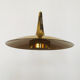 Swedish Mid-Century Modern brass pendant lamp