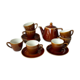 Café service Villeroy and Boch brown bistro