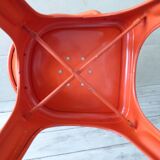 Pair of chairs A 56 - Tolix - Jean Pauchard - 1950-70 - vermilion Red