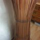 Floor lamp kobe bamboo slat 80s