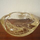 Antique crystal pocket daum france vintage deco french crystal cup pin tray