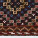 6X10 Bluw & Burgundy Handmade Vintage Kilim Rug, 181x295Cm