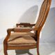 Fauteuil voltaire Louis Philippe XIXe prêt à tapissé