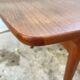 Extendable table 2 Scandinavian teak extensions 165/207/249 x 91cm vintage an60