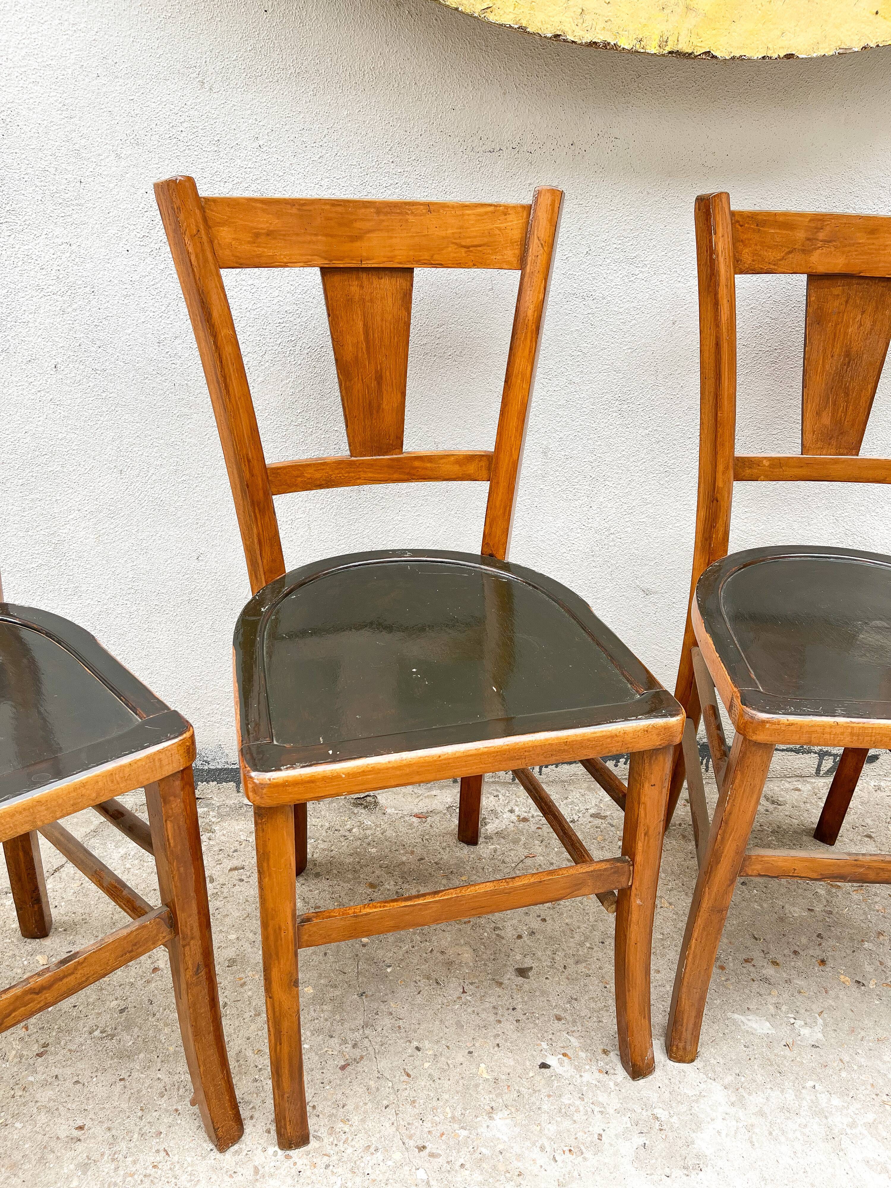 4 Luterma bistro chairs