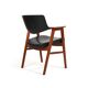 Erik Kirkegaard Teak and Leather Armchair Model 43