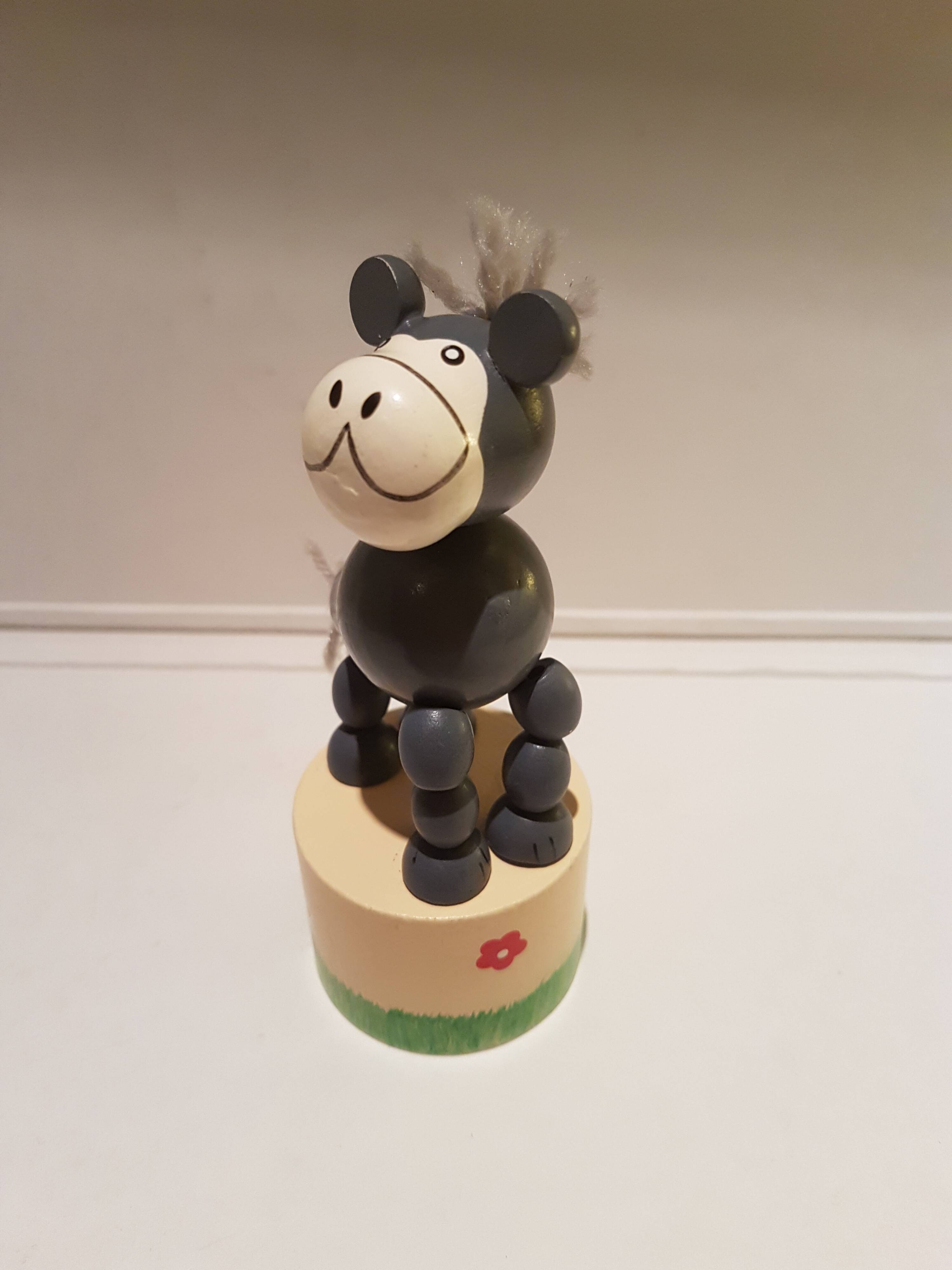 Vintage Wakouwa Wooden Animal Toy