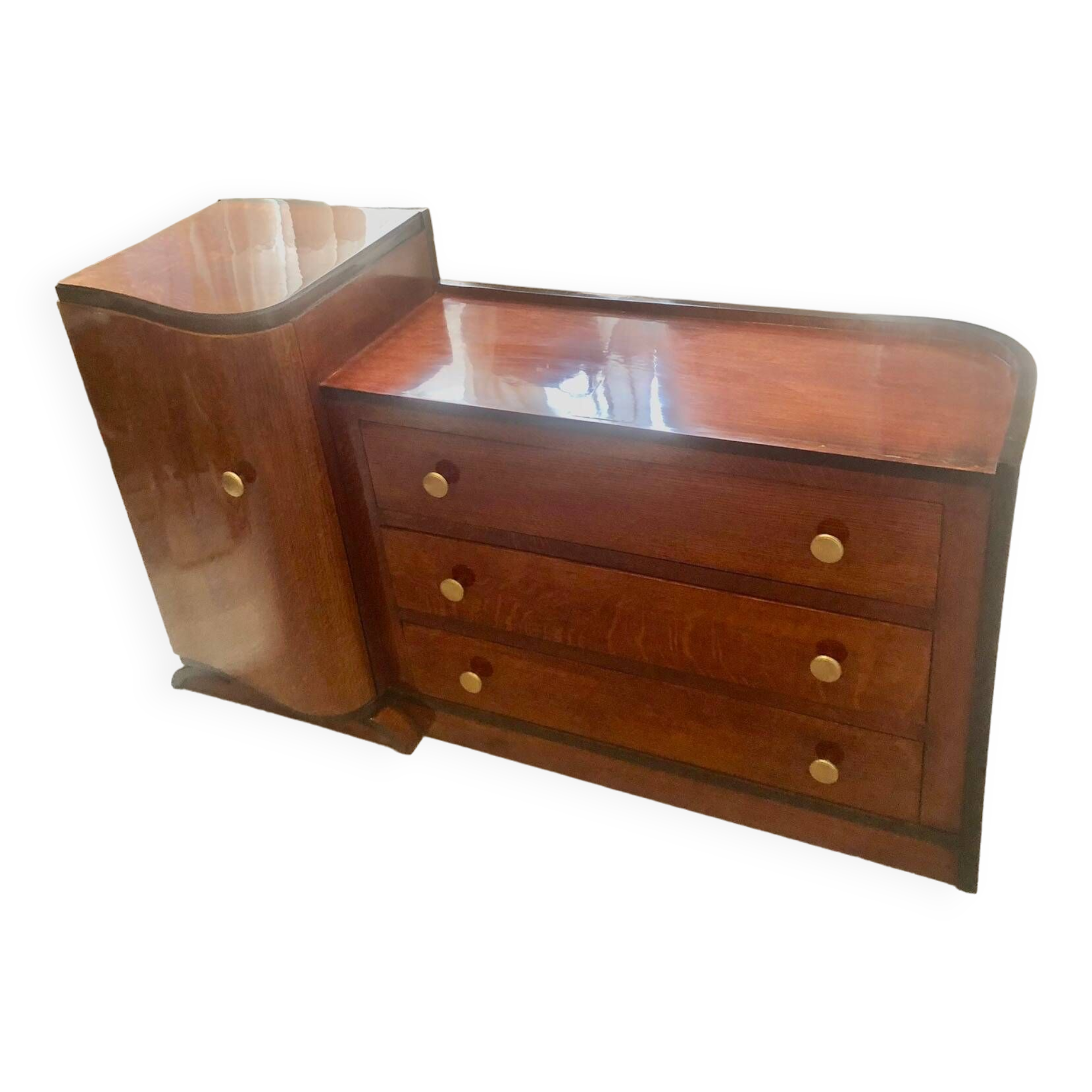 Art Deco storage unit