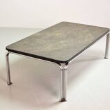 Heinz Lilienthal Slate Blackstone Rectangle Coffee Table, Model Bogota 70s