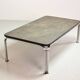 Heinz Lilienthal Slate Blackstone Rectangle Coffee Table, Model Bogota 70s