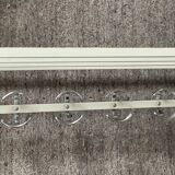 Coat rack wardrobe space age metal 70s