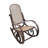 Rocking-chair canné