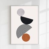 Abstract art prints. (50x70cm)