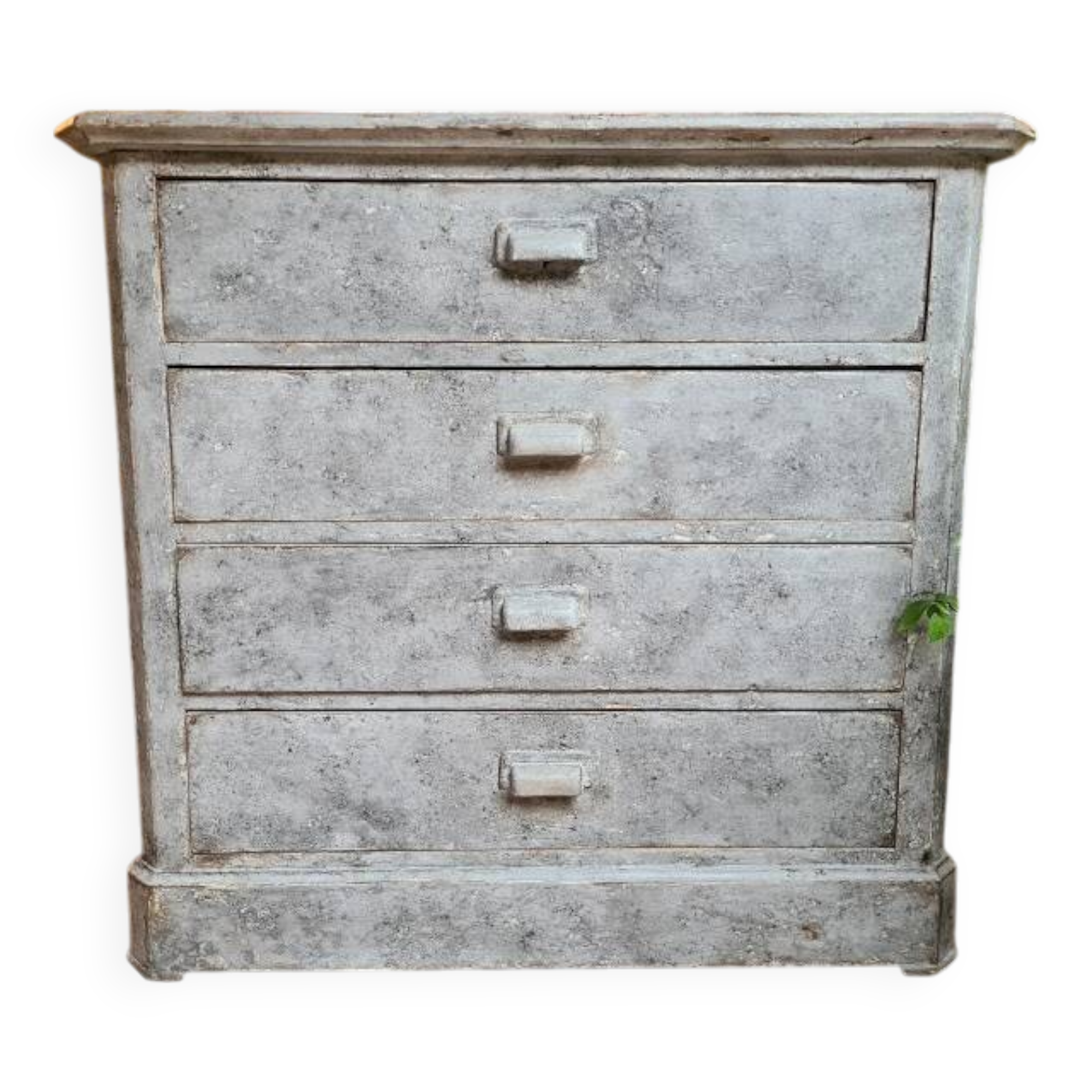 Antique chest of drawers with antique patina