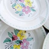 12 old flat plates