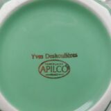 Set of 3 cups mint green bistro