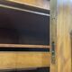 19th-century Victorian wardrobe in light mahogany - dismountable