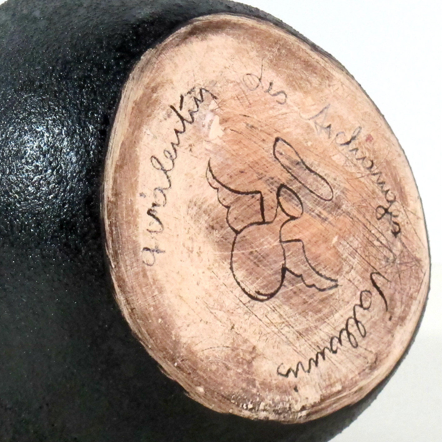 Vase Gilbert Valentin Les Archanges Vallauris 1950s