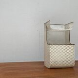 Perforated metal shelf from the mid-century, 1950s.