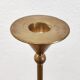 Set of three bronze candlesticks by Christian de Beaumont from the 1980s.