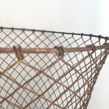 Brass paper basket, ca 1900