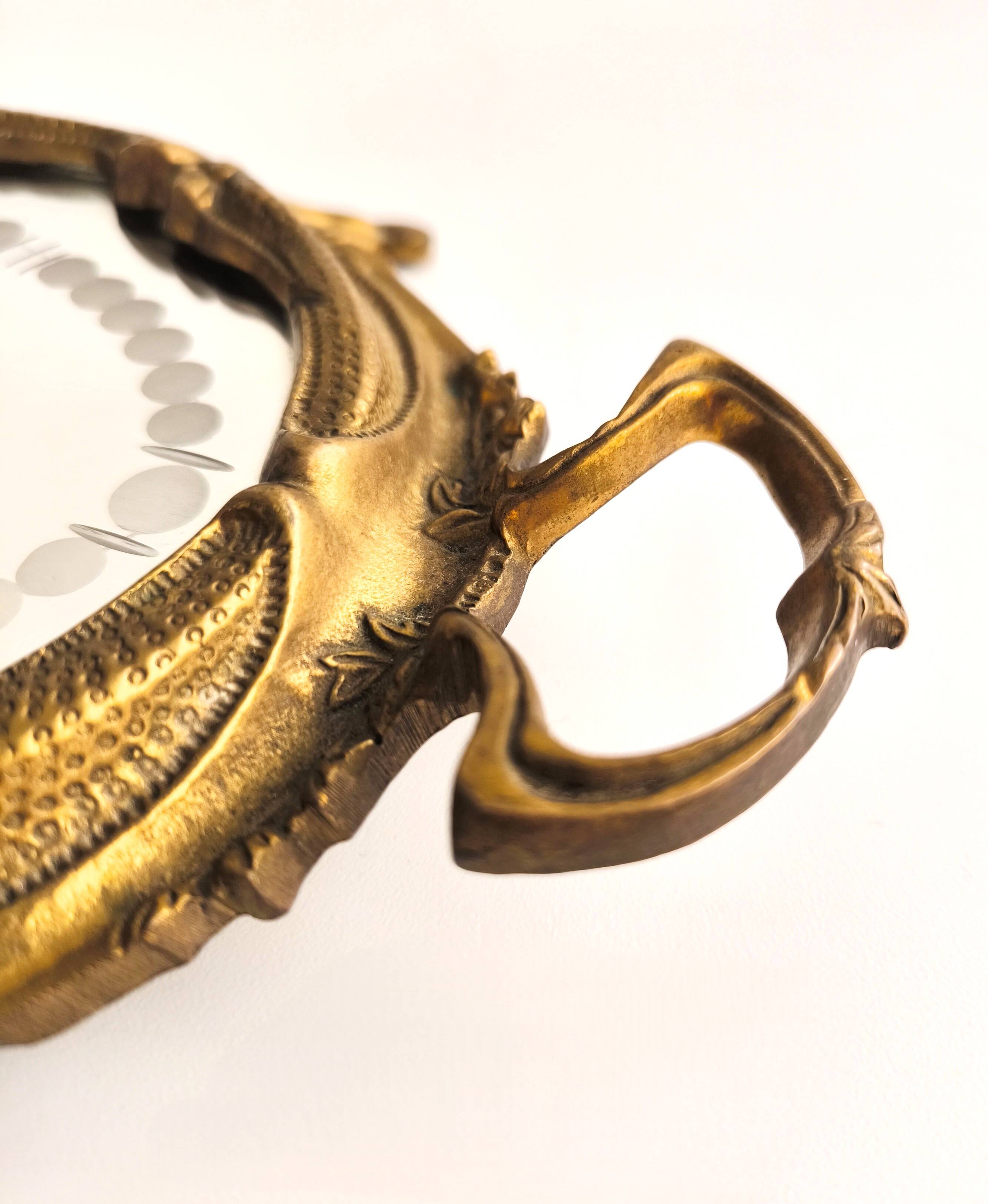 French bronze tray in Louis XV style