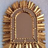 Miroir bois doré
