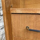 Vintage bookcase shelf